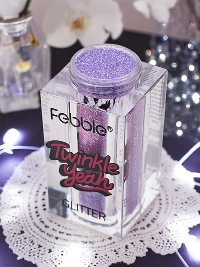 Blizgučiai Taip Violetiniai blizgučiai veidui ir kūnui
