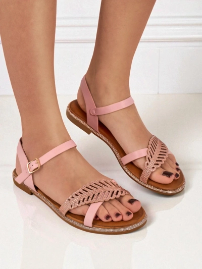 Willow Grace Flat Sandals - Lit Edition