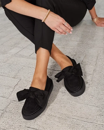 Royalfashion Женские полусапожки с бантом Eriz