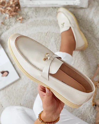 Royalfashion Elegantiški moteriški mokasinai Leosi