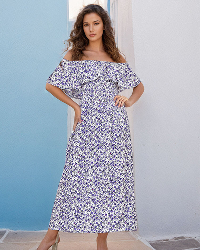 Royalfashion Женское платье-миди a'la hiszpanka