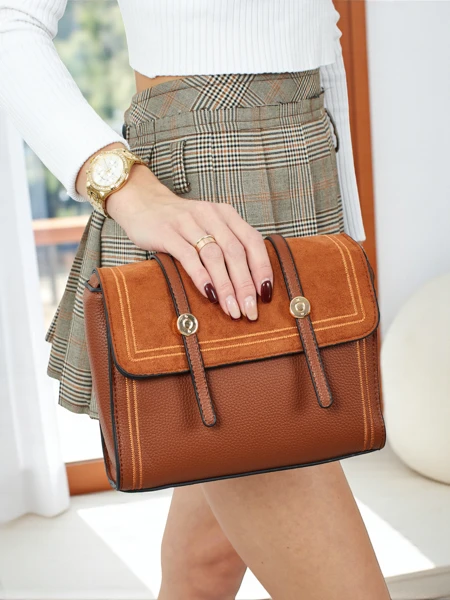 Mažas moteriškas rankinukas iš eko odos Elore