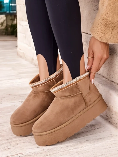 Royalfashion Женские короткие сапоги a'la snow boots Xoalla