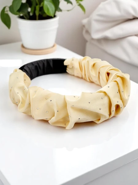 Royalfashion Satininė plaukų juosta Bianca