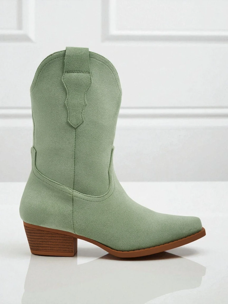 Kowbojki damskie eko zamszowe SpireHush