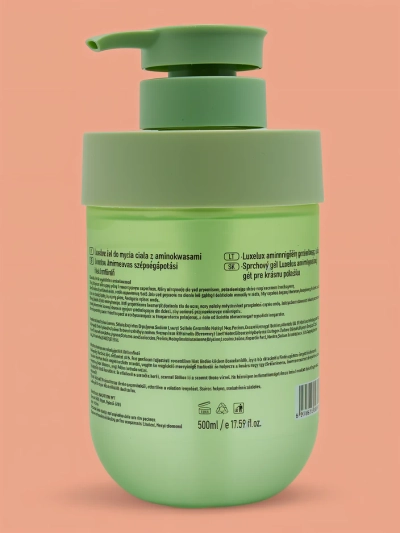 Luxelux kūno prausiklis su amino rūgštimis 500 ml