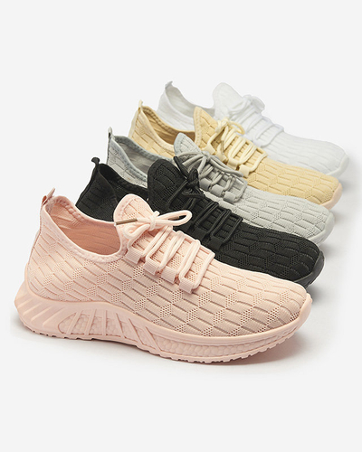 Серые женские спортивные туфли из ткани Orycys- Footwear