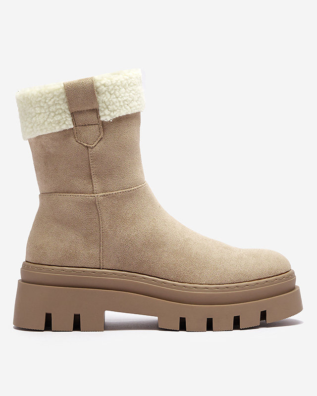 Moteriški suvarstomi platforminiai sniego batai kupranugaryje Neatesa - Avalynė