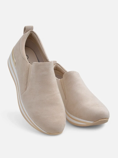 Royalfashion Женские эко замшевые лоферы Rabbite