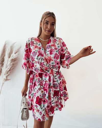 Royalfashion Женское мини-платье с оригинальным рисунком