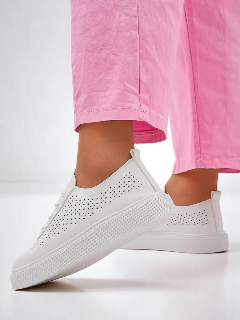 Royalfashion Женские ажурные спортивные туфли на шнуровке Adette