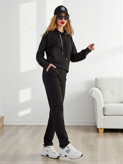 Royalfashion Хлопковый женский комплект толстовок