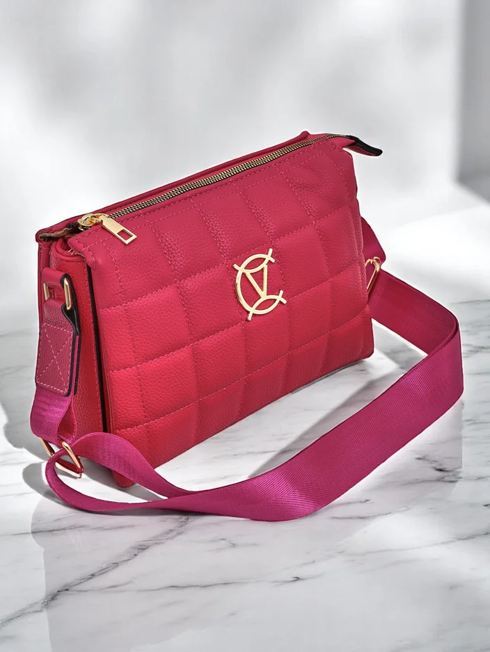 Royalfashion Krepšys moterims vokelio stiliumi su megztu priekiu