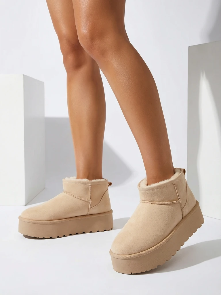 Royalfashion Женские сапоги на платформе a'la snow boots Dagodo