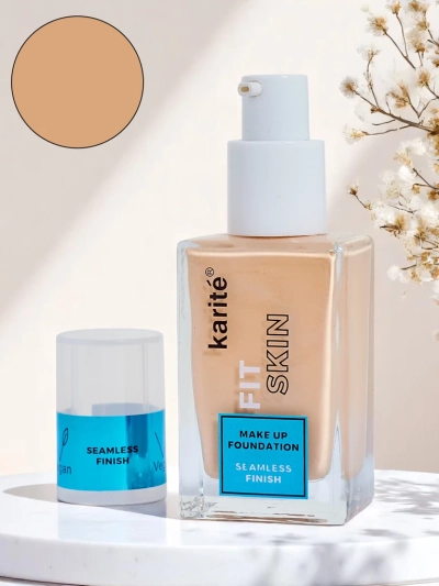 Тональный крем для лица Karite Natural Finish Vanilla Nude