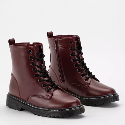 OUTLET Maroon moteriškos odinės rankinės Carlotta - Avalynė