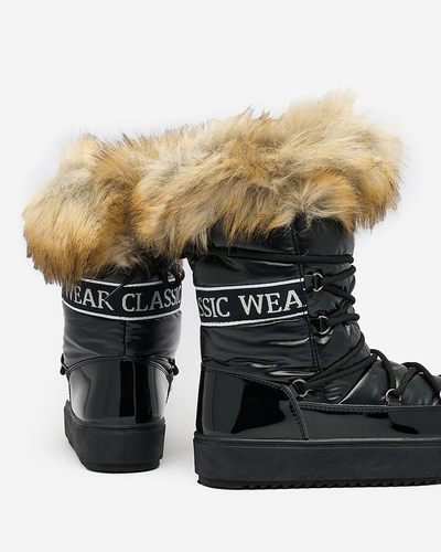 Royalfashion slip-on batai a'la sniego batai moterims GMILLO