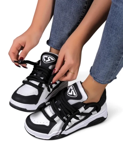 Кроссовки Royalfashion женские спортивные с декоративными шнурками Clesiv