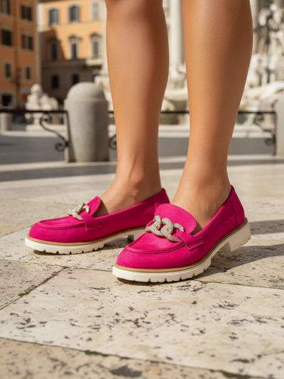 Royalfashion Elegantiškos moteriškos mocasinos Bornello