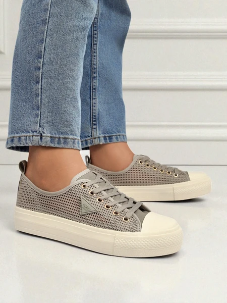 Women's Callista Mesh Light Grey Sneakers - comfort and style for summer and autumn