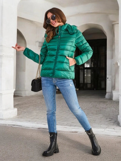 Женская стеганая зимняя куртка Royalfashion