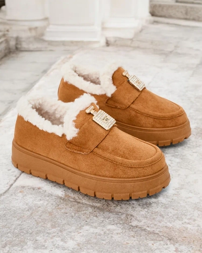 Royalfashion Женские утепленные мокасины Viserr