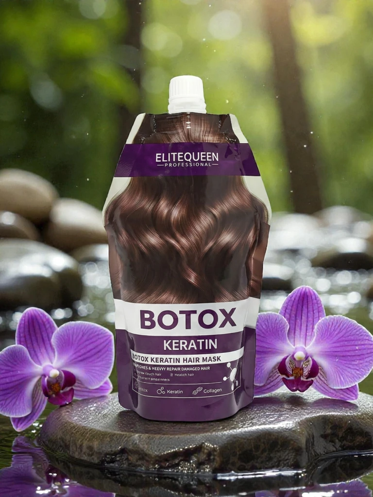 Botox Keratin plaukų kaukė - regeneruoja ir drėkina