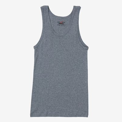 Серая мужская майка