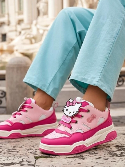 Royalfashion moteriški sportiniai sneakeriai storesniais padais Velocity