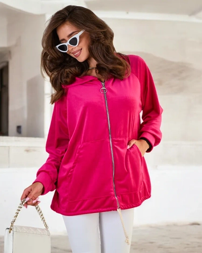 Женская толстовка с капюшоном без молнии Royalfashion