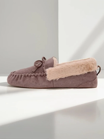 Royalfashion moteriški mokasininiai su kailiu Ahtikes