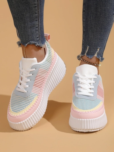 Royalfashion Женские платформенные кроссовки Siserra