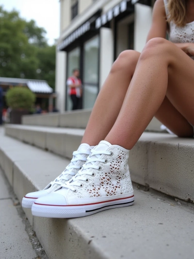 Royalfashion Женские перфорированные кроссовки Limme