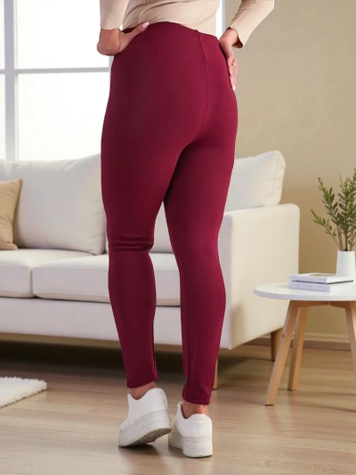 Royalfashion Женские утепленные брюки-треггинсы PLUS SIZE