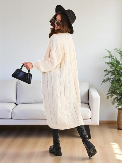 Royalfashion Вязаная женская пончо-свитер