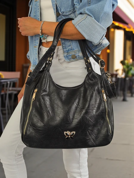 Black Callista Women's Handbag - Classic Style and Practicality