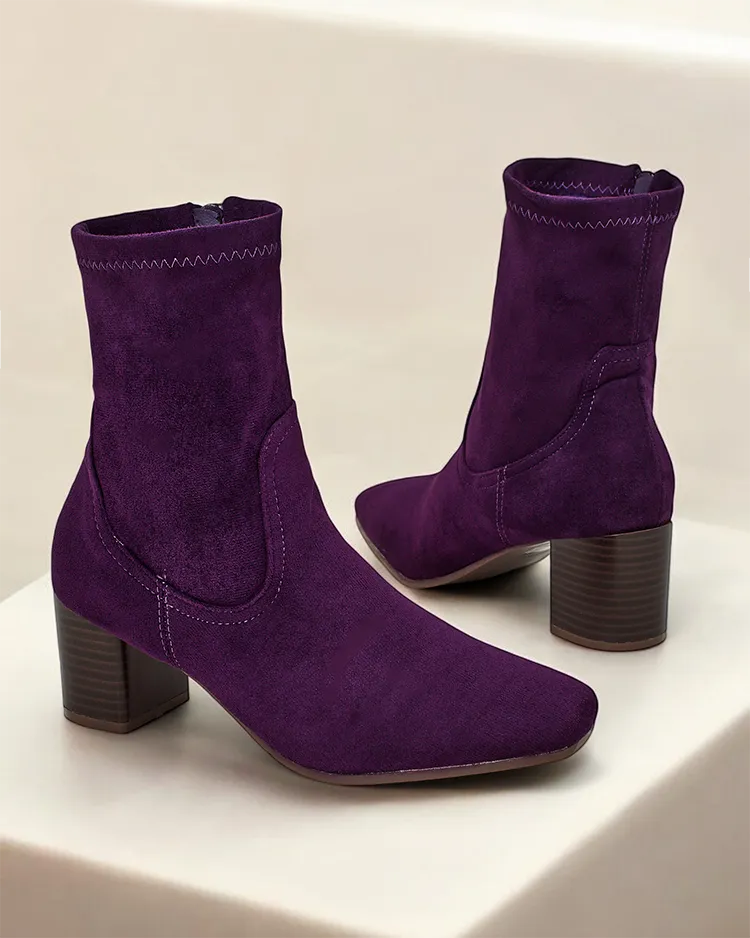 Женские ботильоны на каблуке Royalfashion Florin