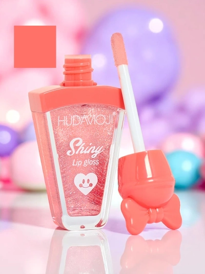 Blizgantis lūpų blizgis spalva Persikas