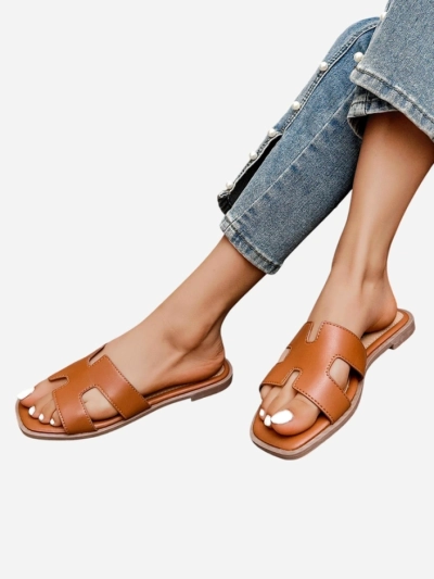 Royalfashion moteriški plokšti sandalai Eval