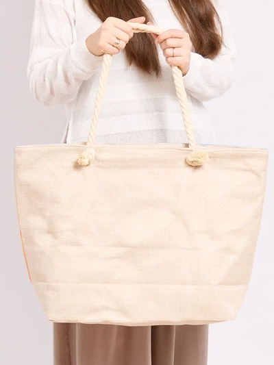 Royalfashion Didelis audinio maišelis su spauda