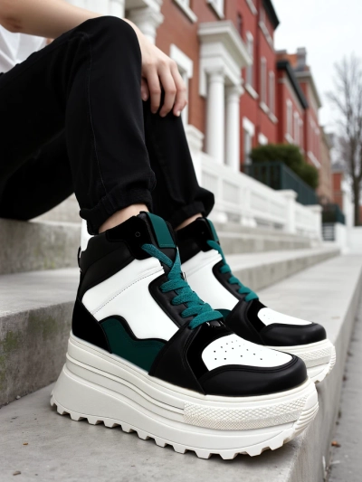 Royalfashion Высокие женские спортивные кроссовки Geeky