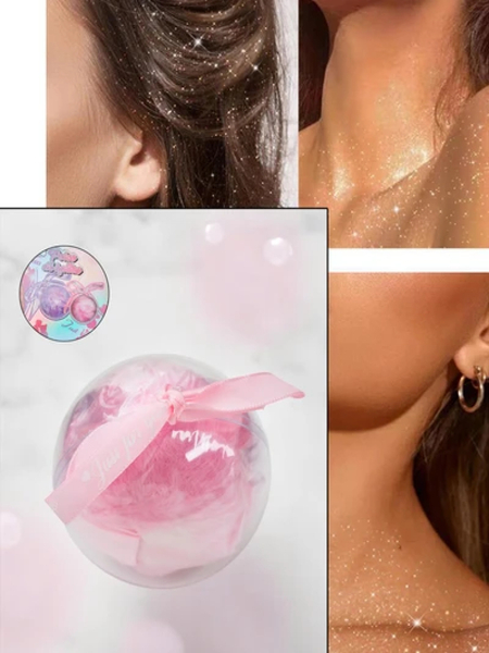 Pabrėžėjas minkšto, pūkuoto kamuoliuko formos