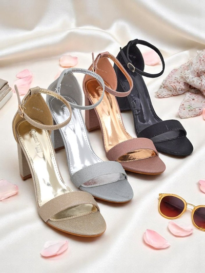 Royalfashion blizgančios moteriškos basutės Stella Glam