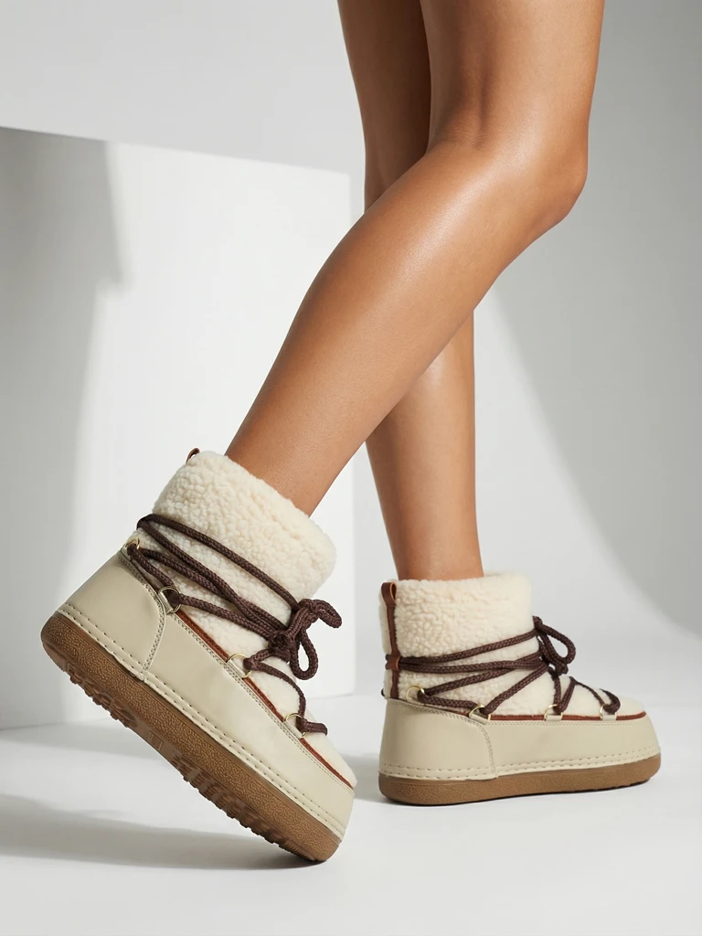 Moteriški sniego batai su kailiuku Uvella