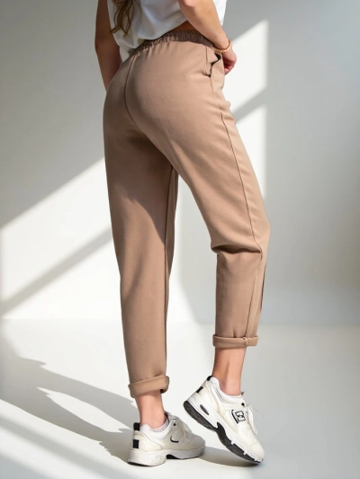 Royalfashion Прямые женские брюки из вискозы