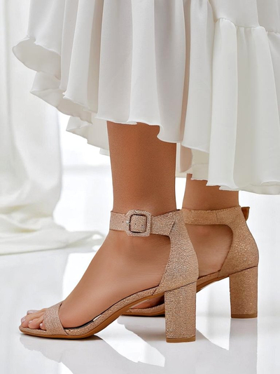 Royalfashion Glitter moteriški sandalai Montrea