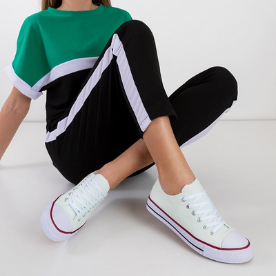 Białe trampki damskie Noenoes - Obuwie