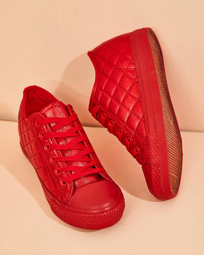 Royalfashion Moteriški dygsniuoti sportbačiai su paslėptu inkaru Avvas