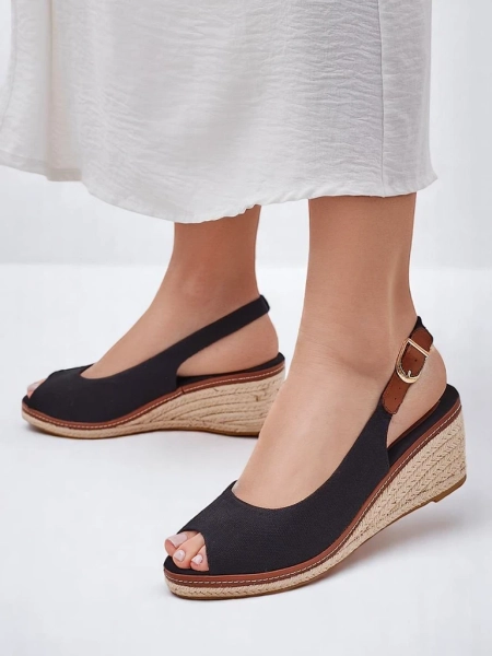 Royalfashion moteriškos platformos šlepetės be pirštų Tafenis
