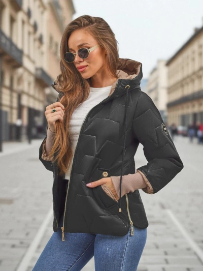 Silent Ridge Quilted Jacket wit Hood and Wrist Thingies